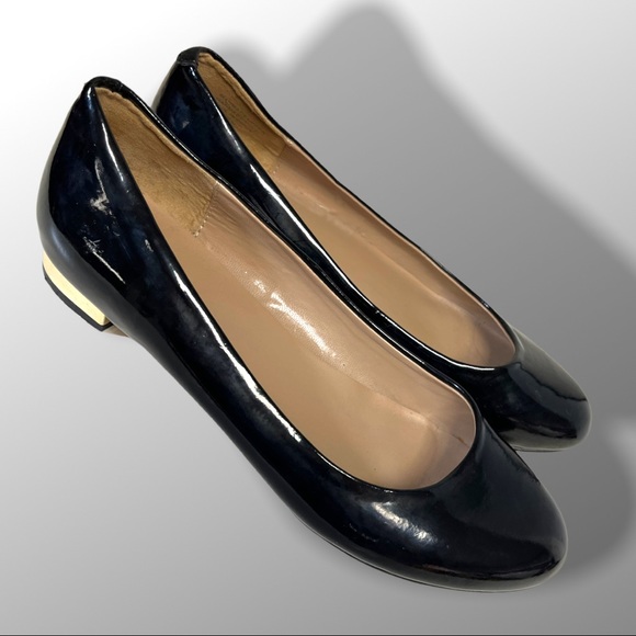 Ann Taylor Factory patent flats - Picture 3 of 11